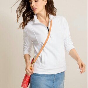 Tommy Bahama Marina Del Mar Half-Zip Sweatshirt Size L